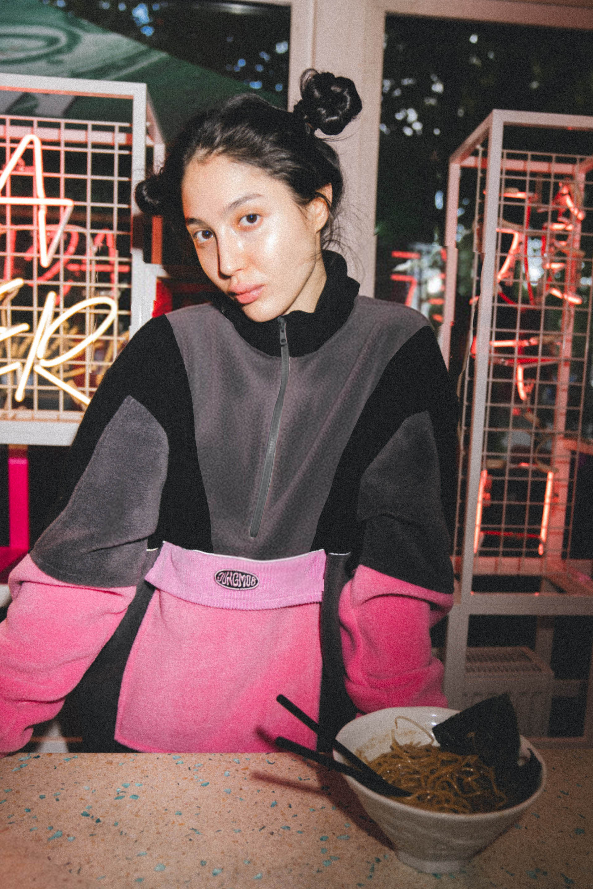 BLUZA POLAR TECHNO RETRO