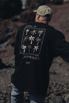 LONGSLEEVE PALMS SPRING BLACK