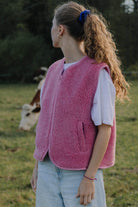 KAMIZELKA MERINO PINK