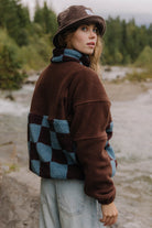 BLUZA POLAR HAZY CHECK