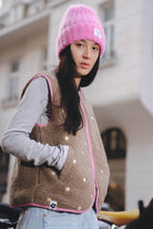 KAMIZELKA DAISY LATTE