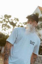 T-SHIRT FLAT SEA SURFERS WHITE MEN