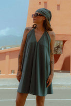 SUKIENKA MOON OCEAN GREEN