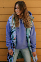 KAMIZELKA BUTTERFLY HOUSE BLUE LONG