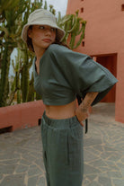 SPODNIE NUSA OCEAN GREEN