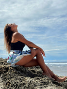 SPÓDNICZKA HOLA BUTTERFLY HOUSE BLUE