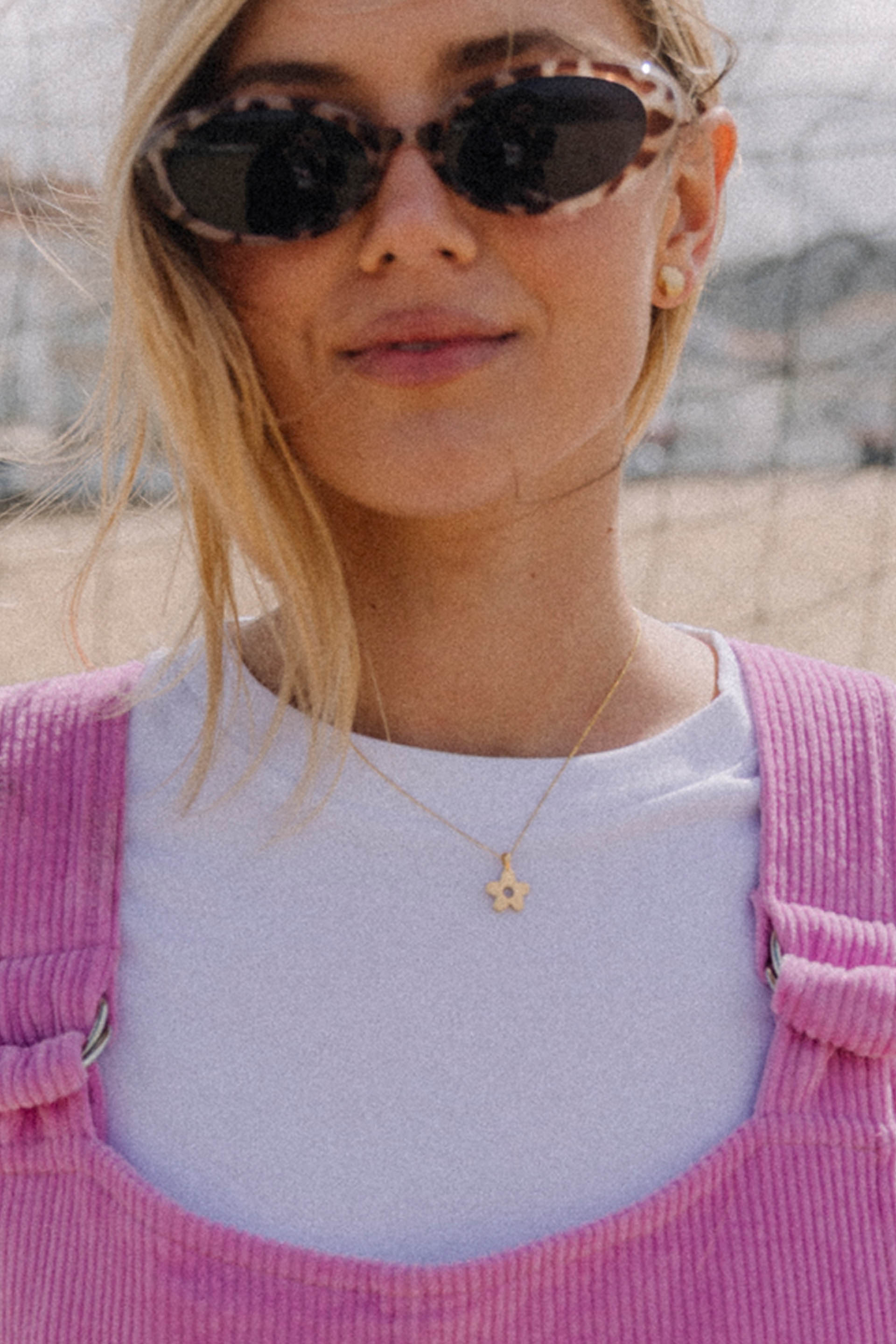 NASZYJNIK DAISY HANDMADE