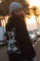 BLUZA UNISEX DISCONNECT BLACK WMN