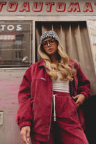 KURTKA RIDE BASEBALL CHERRY