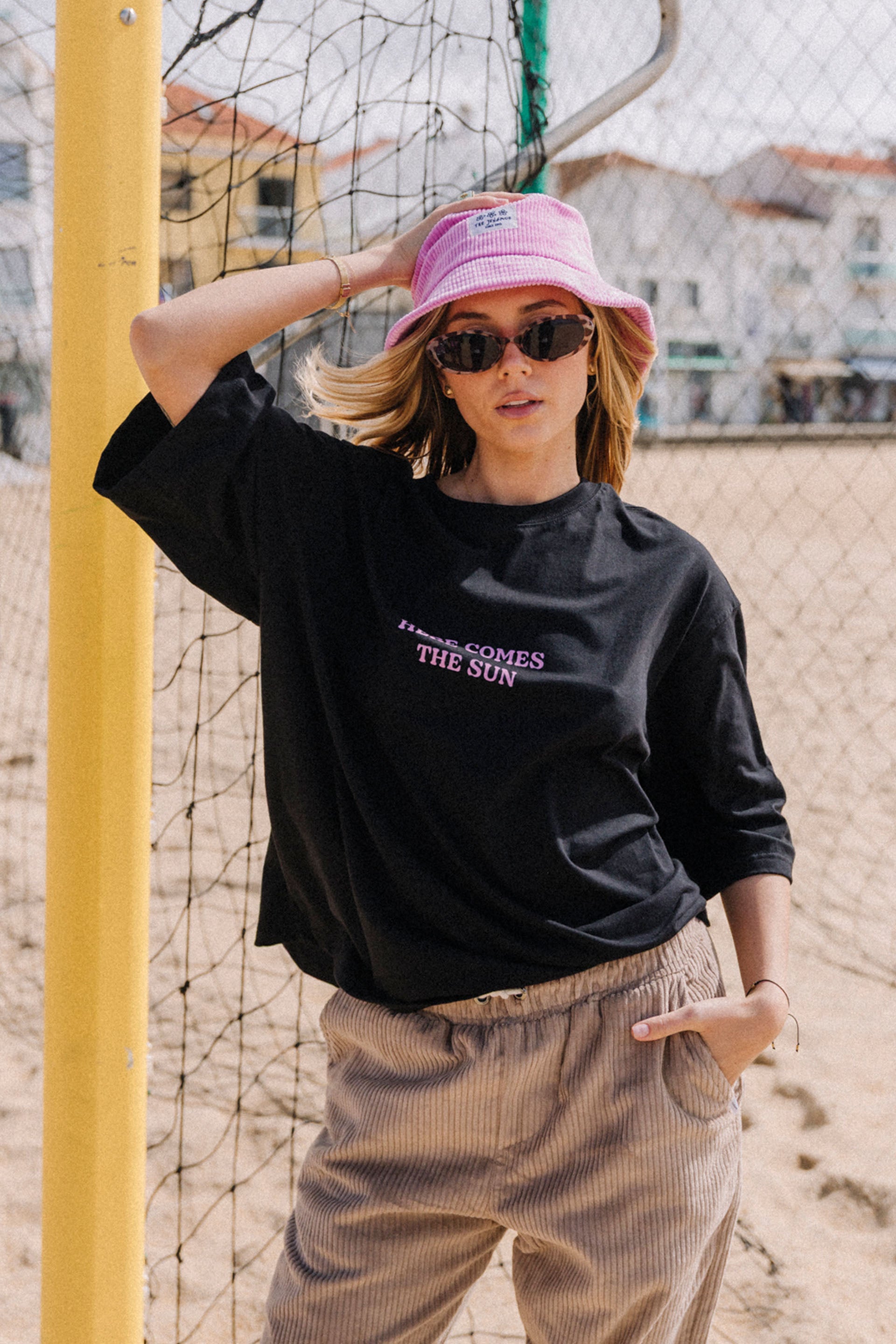 T-SHIRT BOXY HERE COMES THE SUN