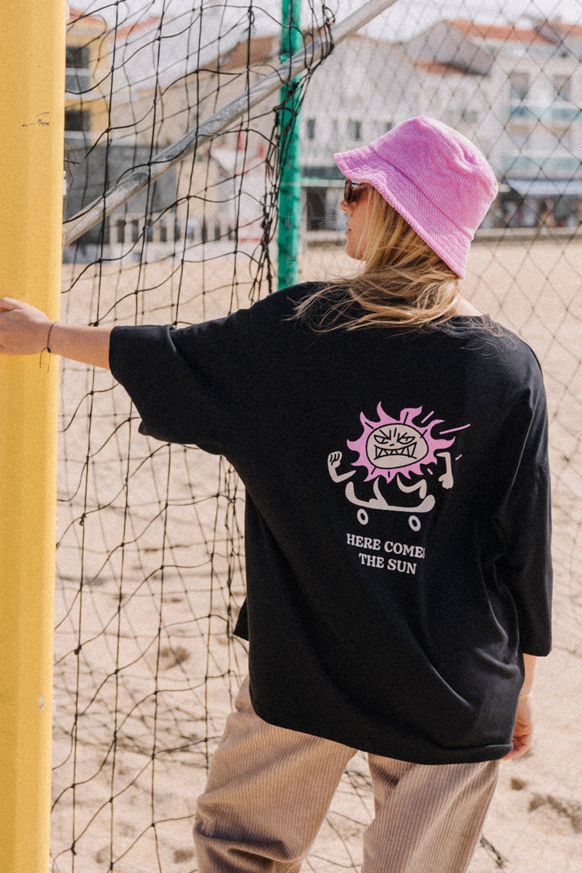 T-SHIRT BOXY HERE COMES THE SUN