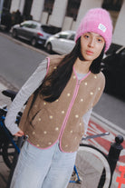 KAMIZELKA DAISY LATTE