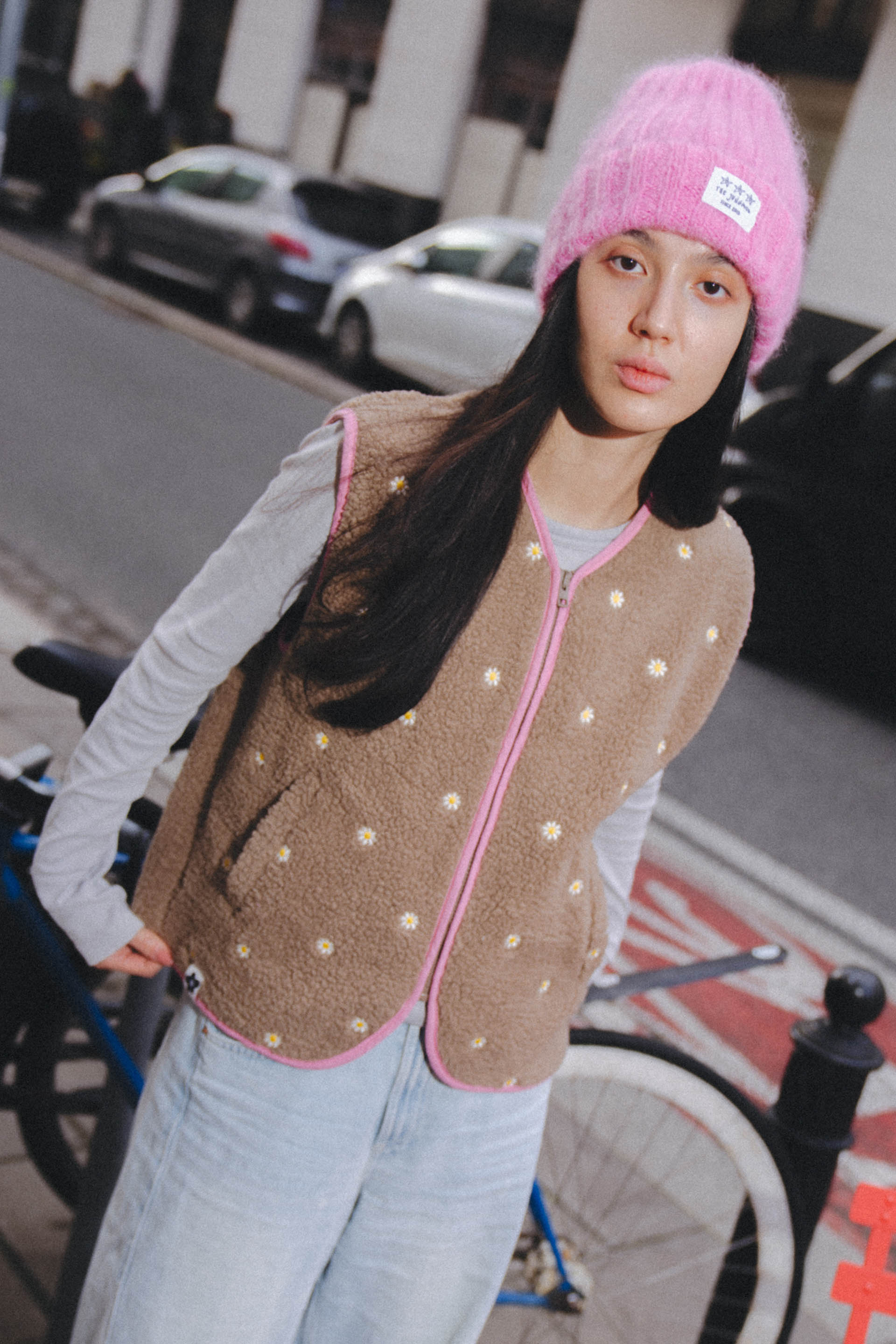 KAMIZELKA DAISY LATTE