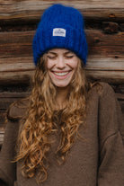 CZAPKA MOHER FLUFFY BLUEBERRY