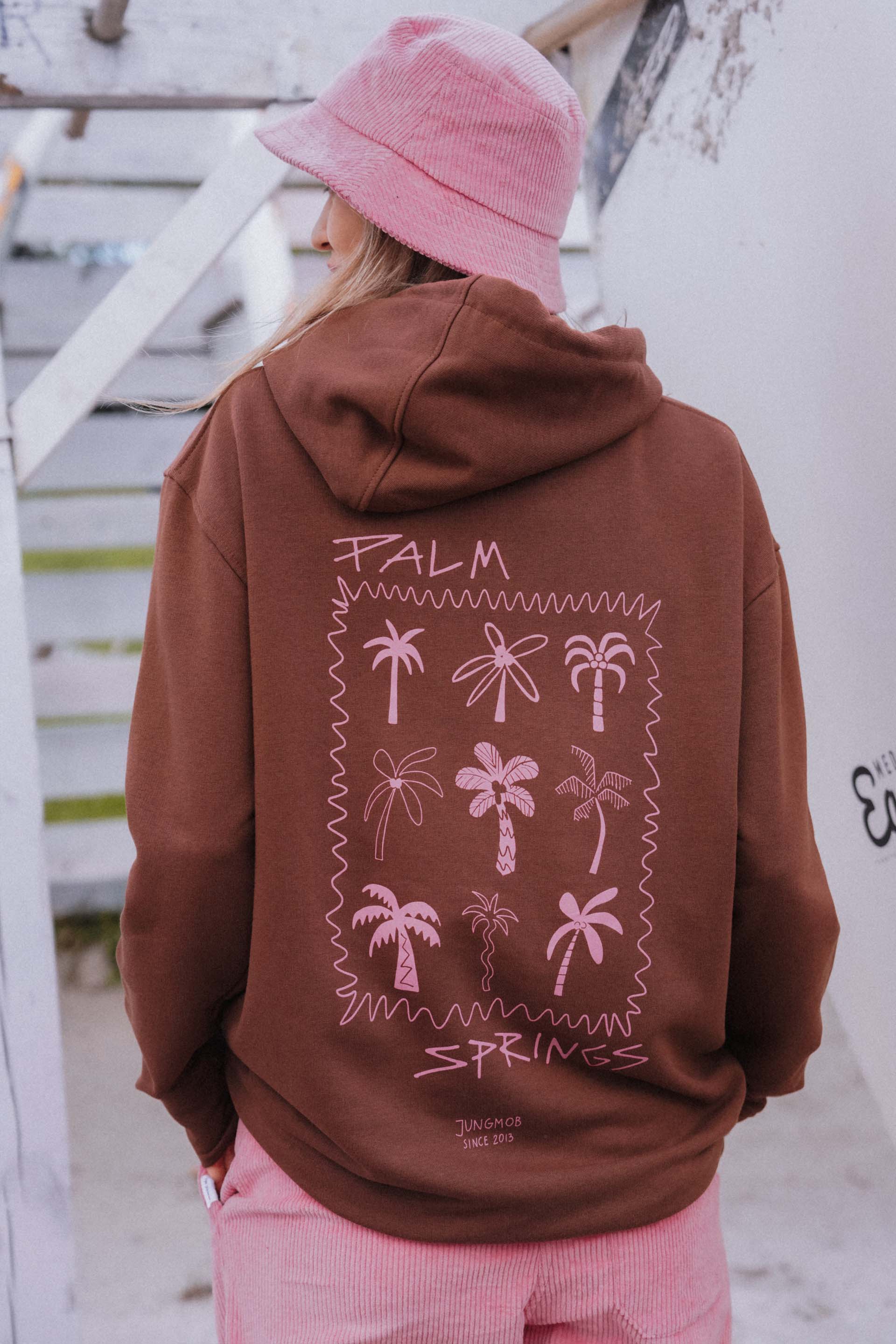 BLUZA PALM  SPRING CHOCO PINK