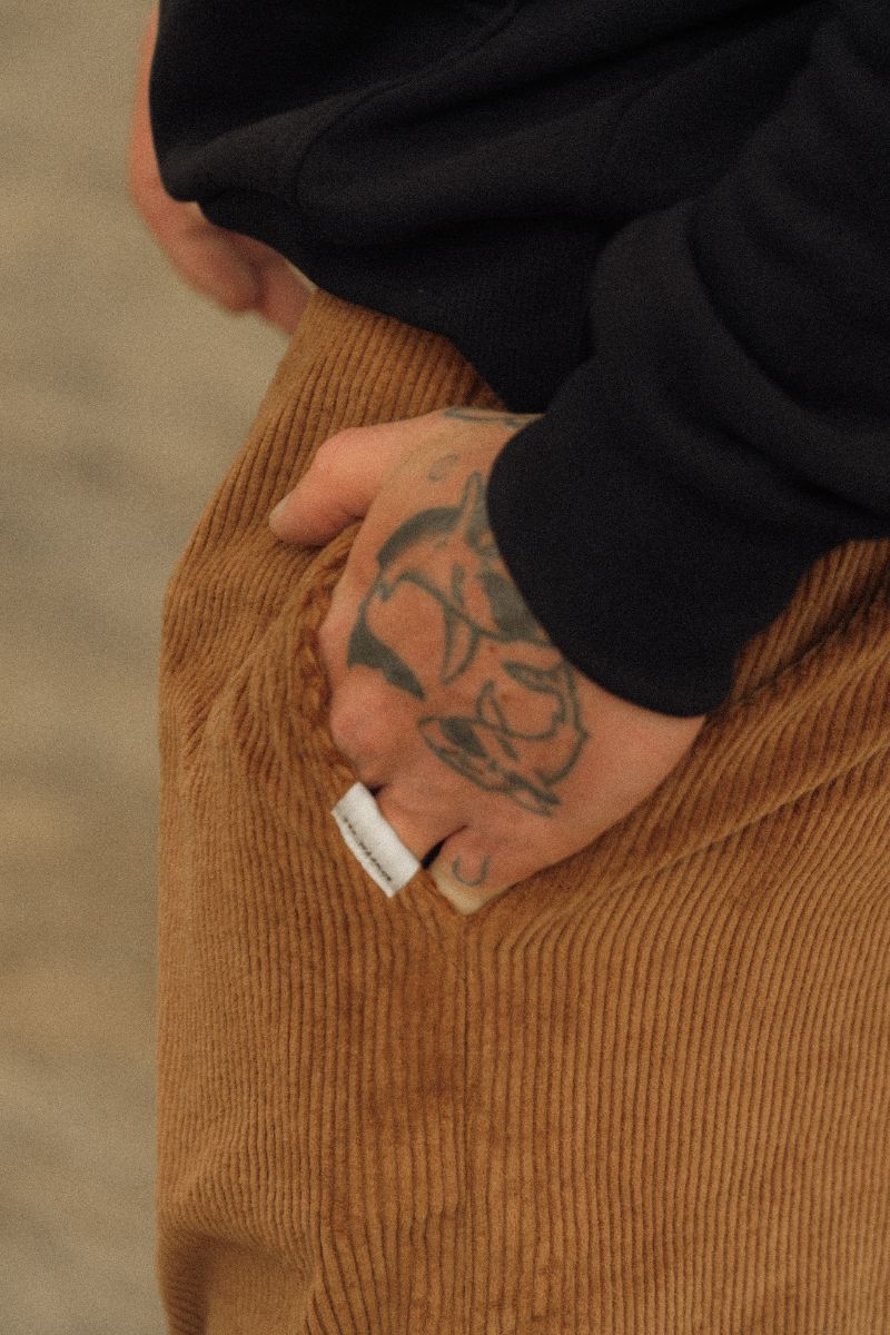 SPODNIE MĘSKIE MALTA HONEY BROWN