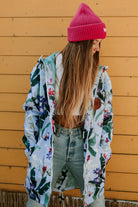 KURTKA BUTTERFLY HOUSE BLUE RAIN