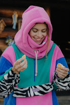 KOMIN BALACLAVA PINK