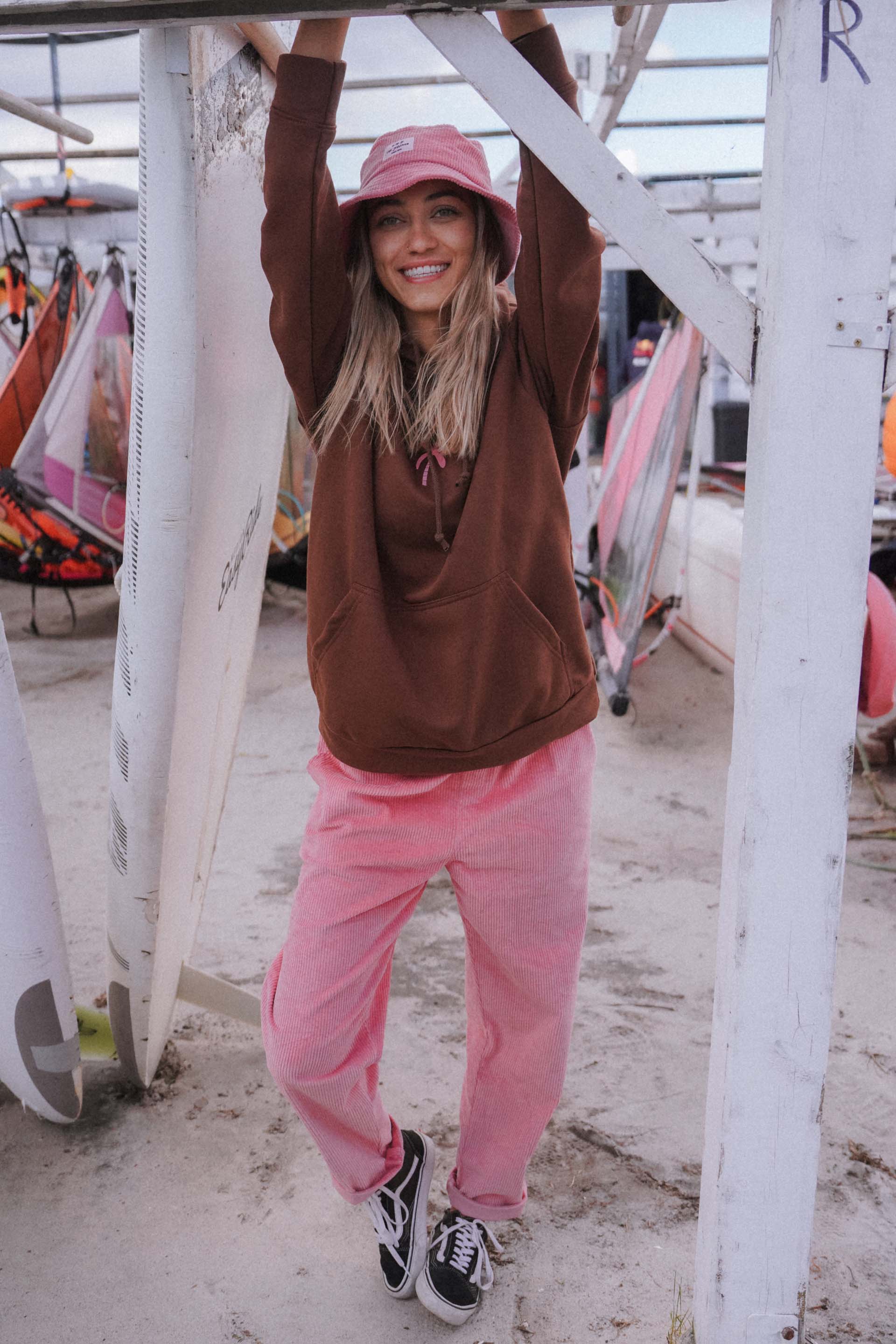 BLUZA PALM  SPRING CHOCO PINK