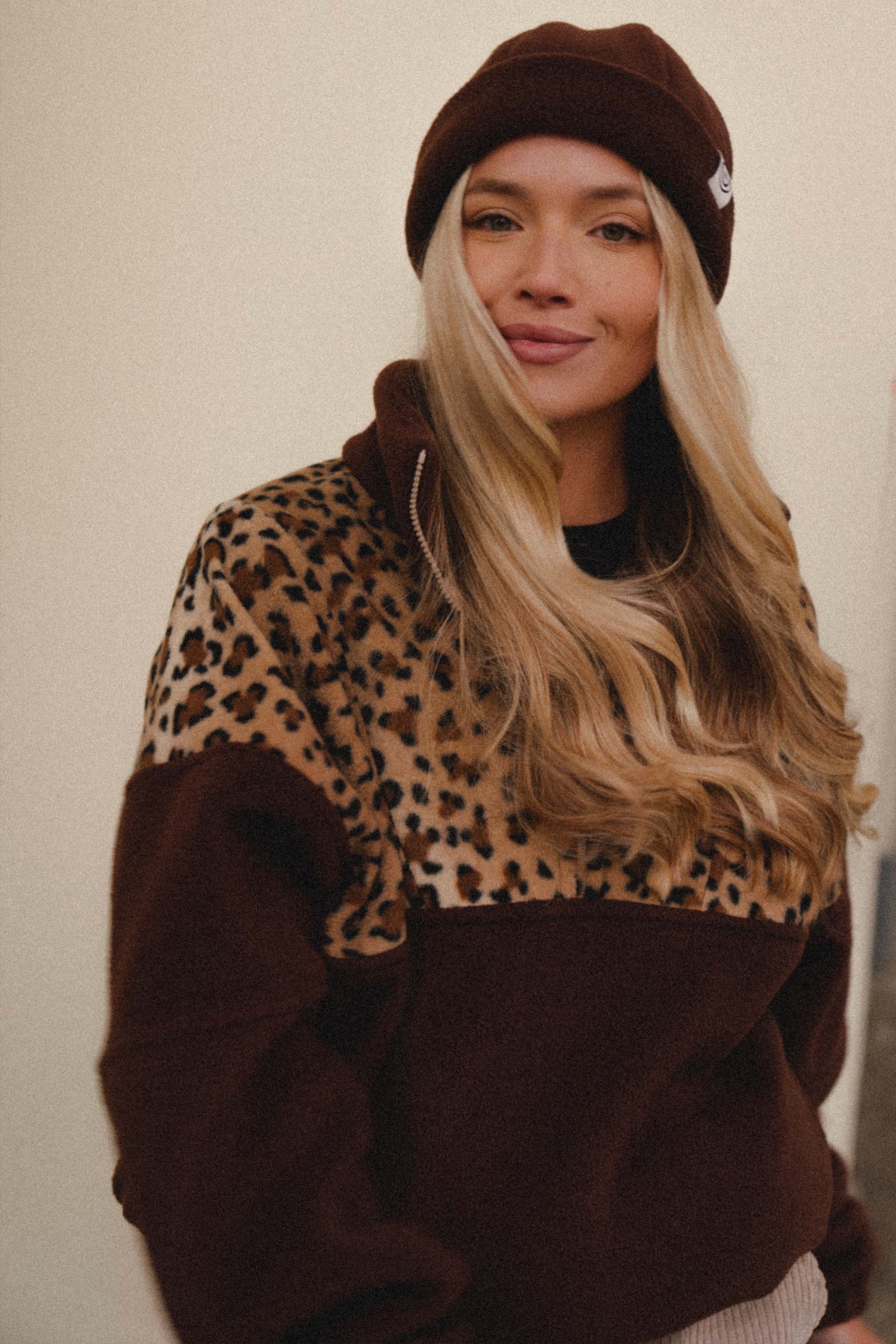 BLUZA POLAR CHOCO PANTHER