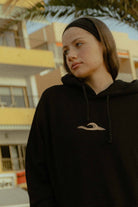 BLUZA UNISEX WAVY JUNGMOB BLACK  WMN