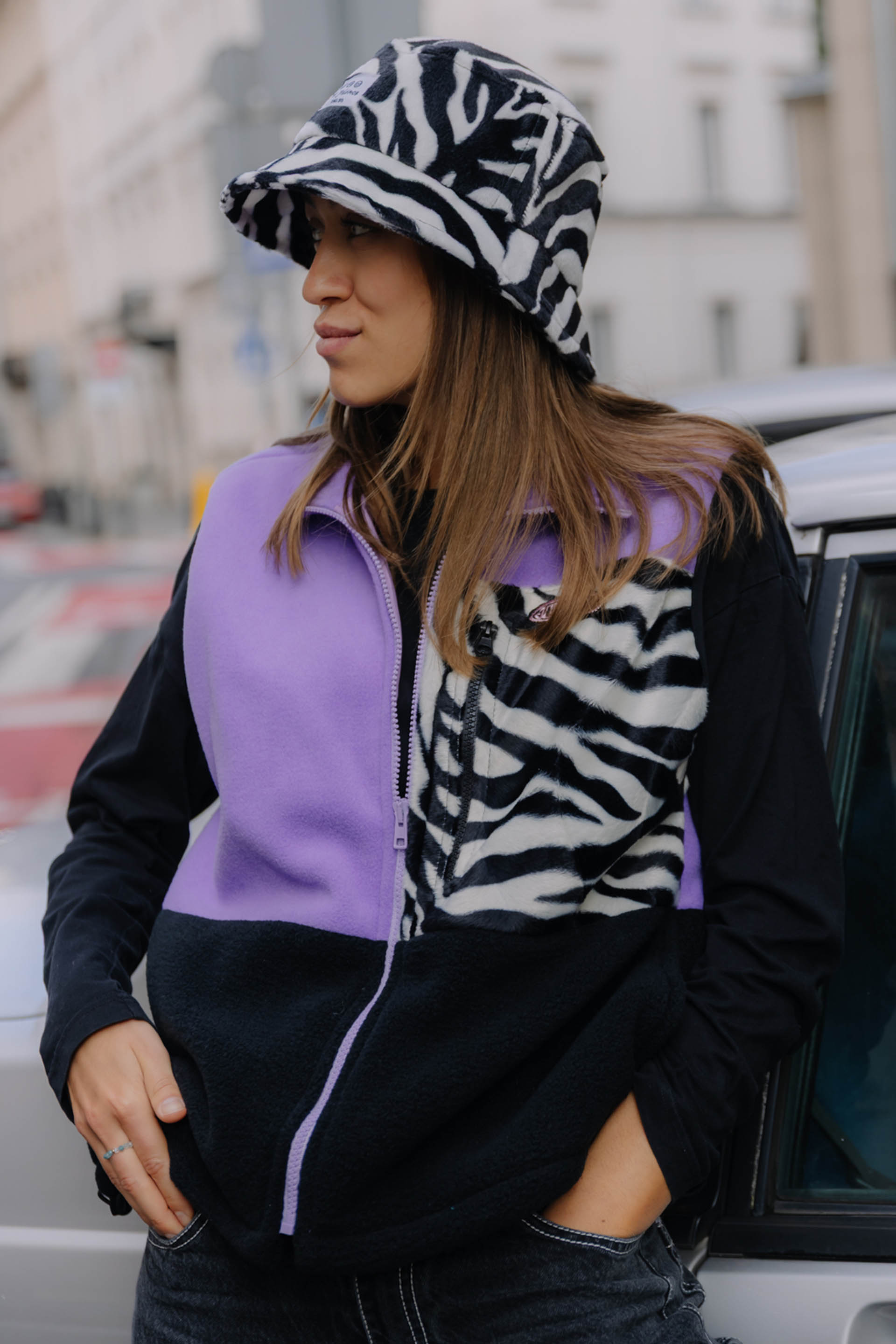 KAMIZELKA POLAR ZEBRA