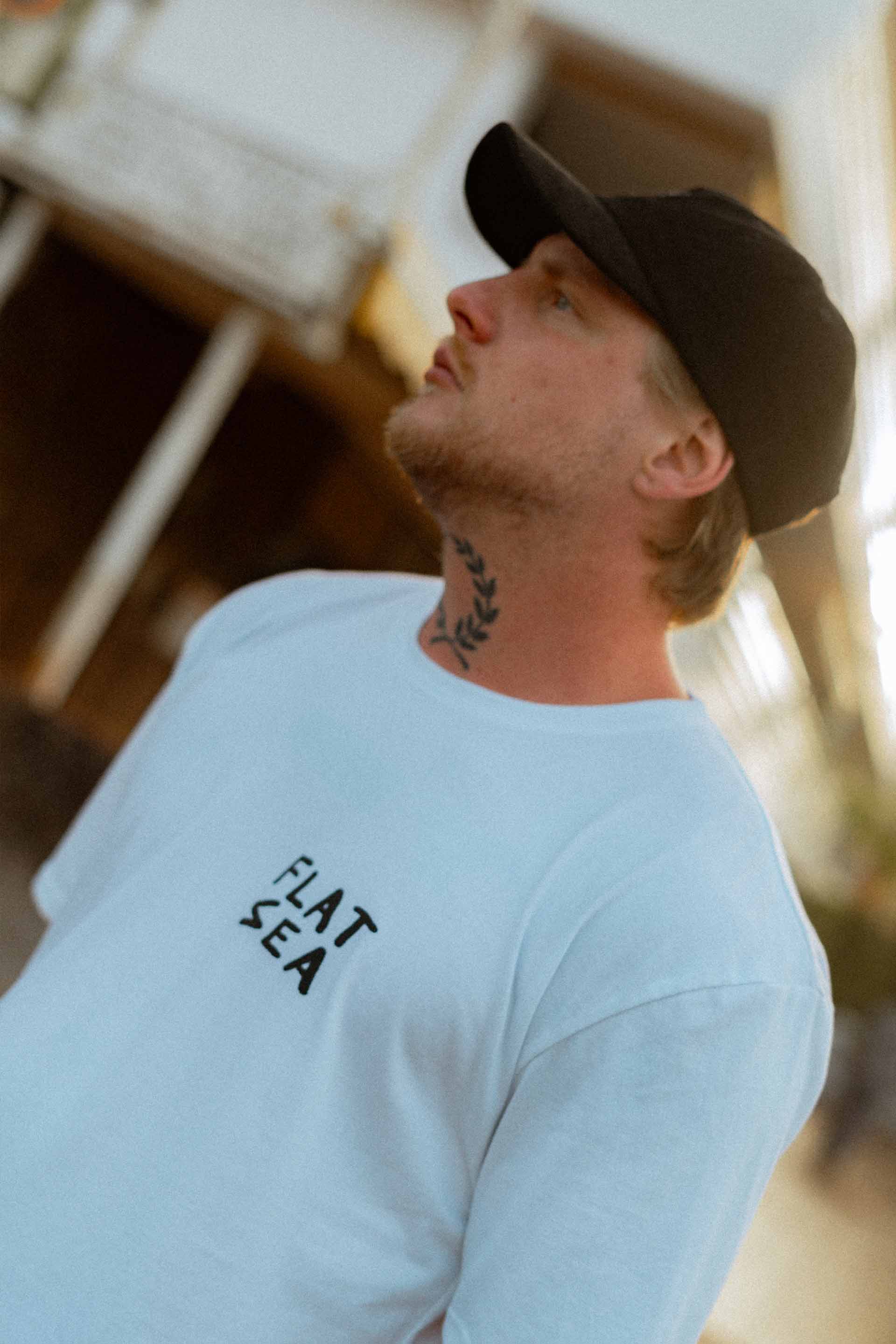 T-SHIRT FLAT SEA SURFERS WHITE MEN