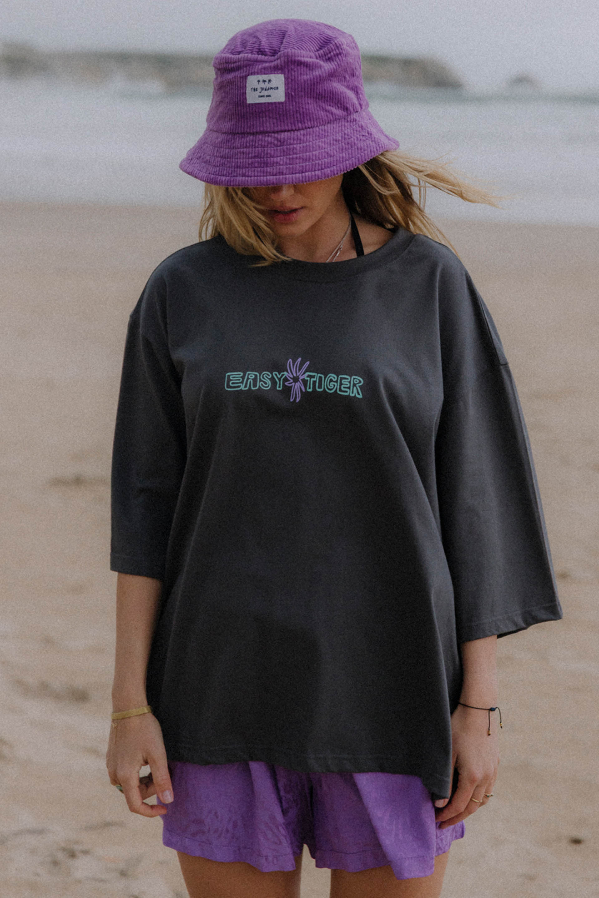 T-SHIRT BOXY EASY TIGER