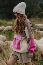 BLUZA POLAR STRAWBERRY LATTE