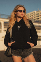 BLUZA PALM SPRING BLACK WMN