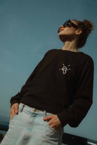 LONGSLEEVE NATURE IS OK BLACK WMN