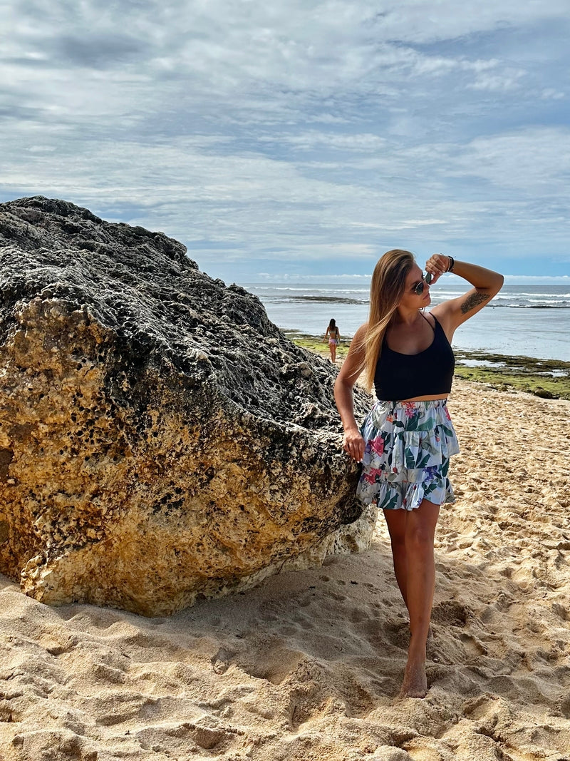 SPÓDNICZKA HOLA BUTTERFLY HOUSE BLUE