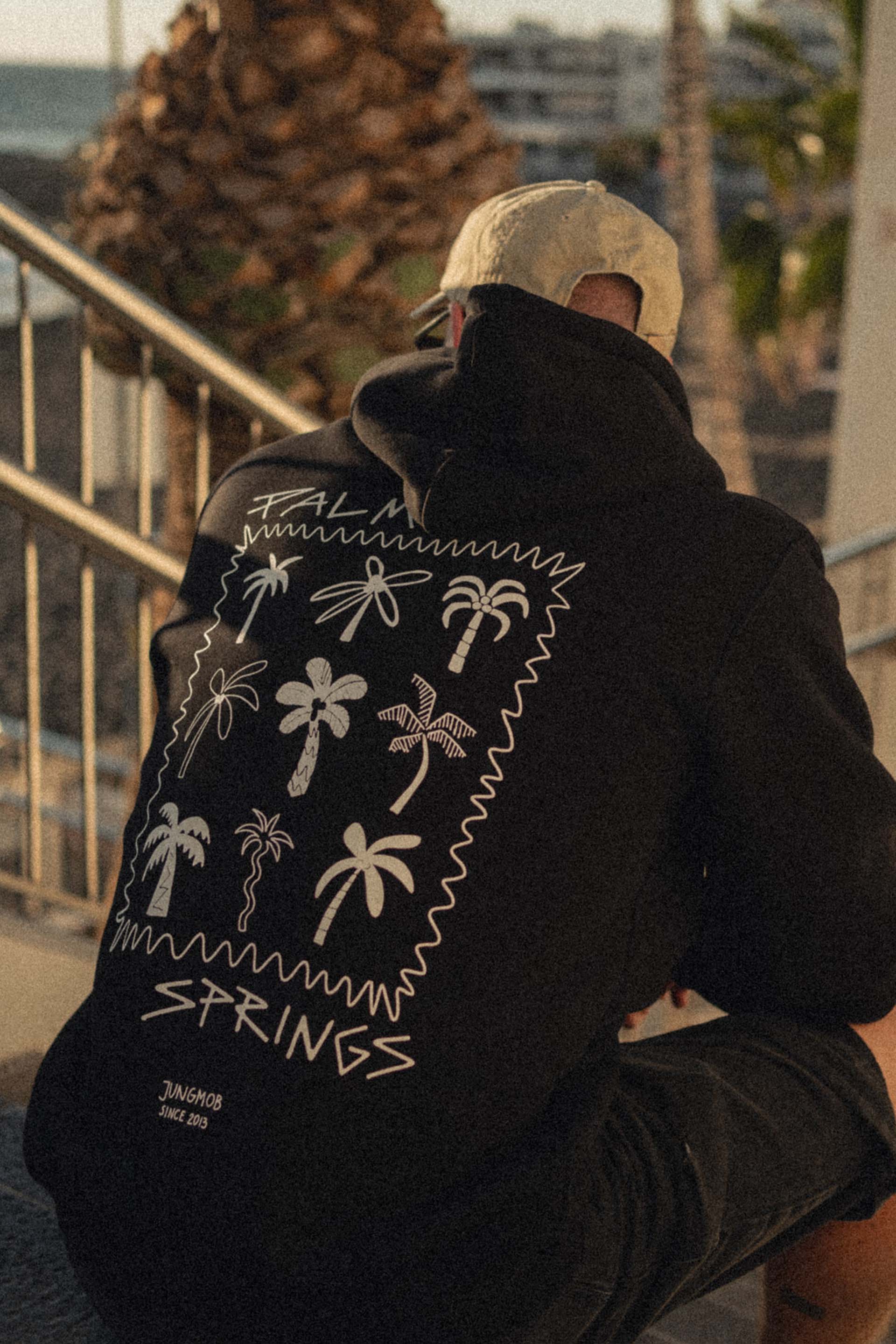 BLUZA PALM SPRING BLACK