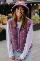 KAMIZELKA DAISY LAVENDER