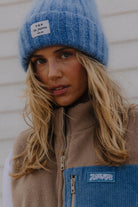 CZAPKA MOHER FLUFFY BLUE SKY