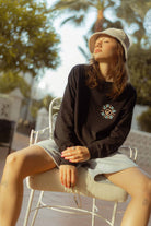 LONGSLEEVE PEACE JUNGMOB BLACK WMN