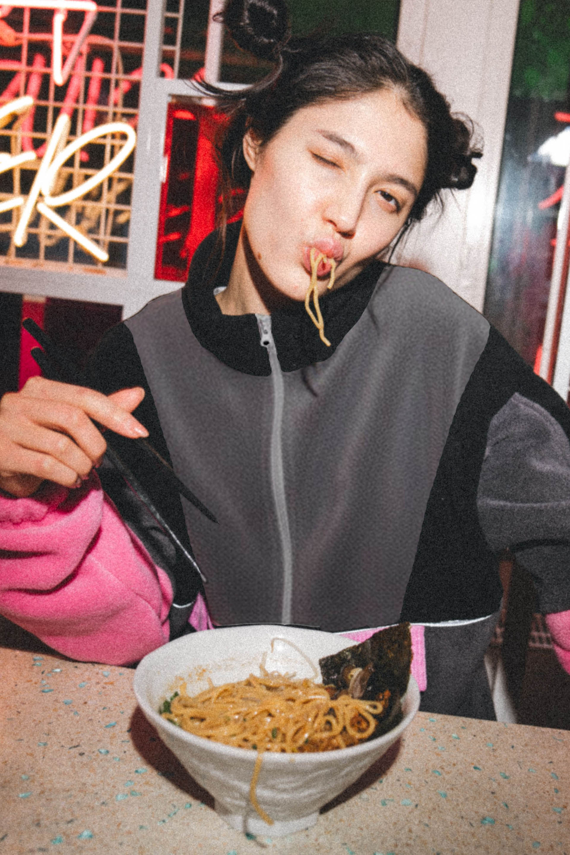 BLUZA POLAR TECHNO RETRO