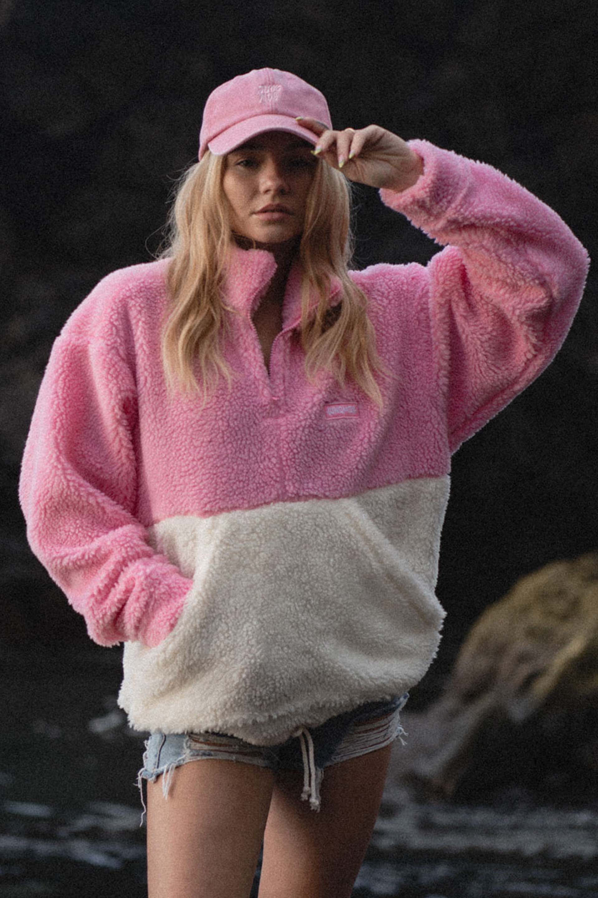 CZAPKA JUNGMOB VINTAGE PINK