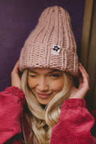 CZAPKA MERINO CAKE ROSE