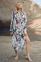 KOSZULA BUTTERFLY HOUSE WHITE