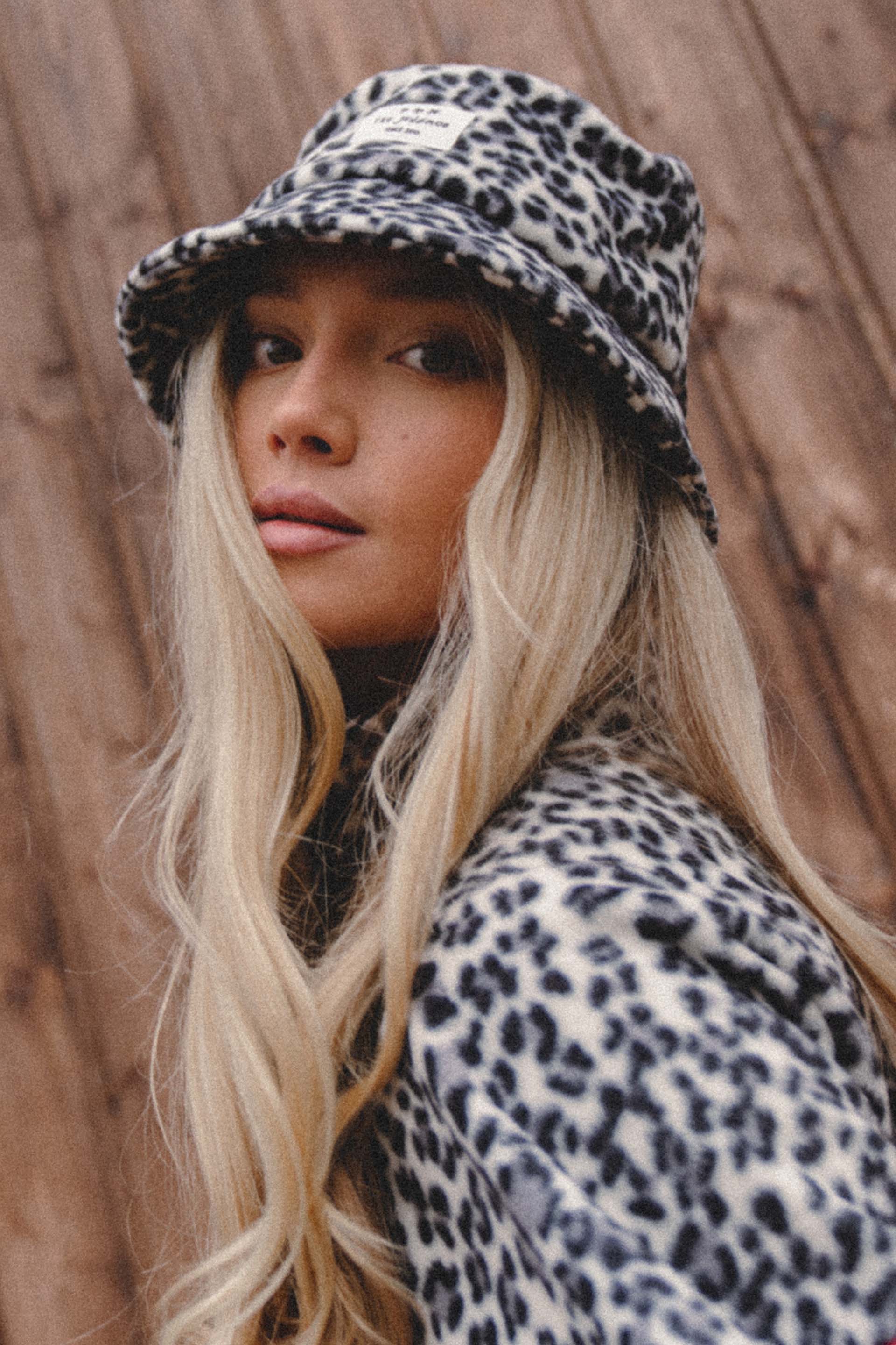 KAPELUSZ LUCKY PANTHER GREY BUCKET