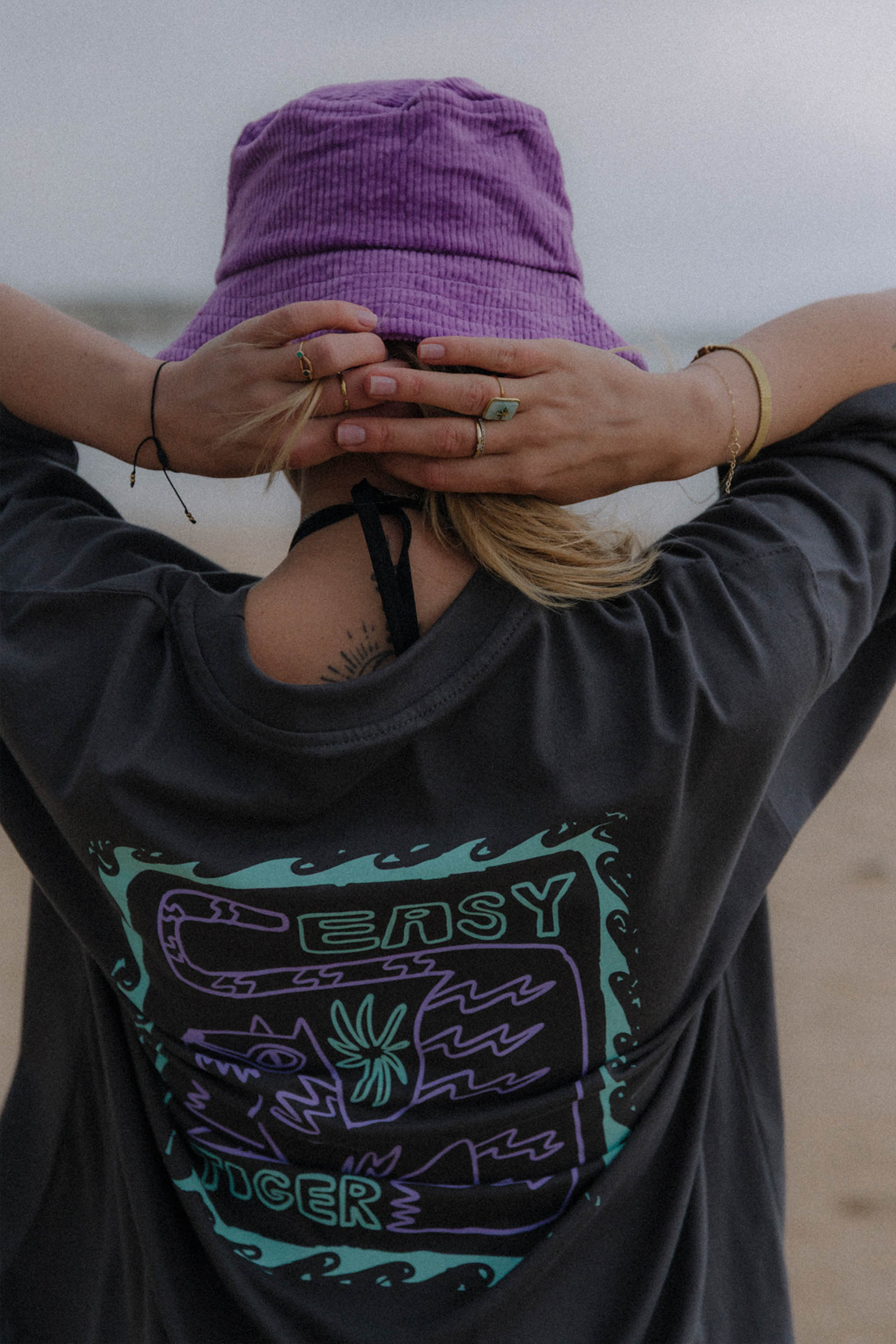 T-SHIRT BOXY EASY TIGER