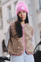 KAMIZELKA DAISY LATTE