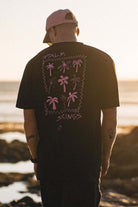 T-SHIRT PALM SPRINGS BLACK