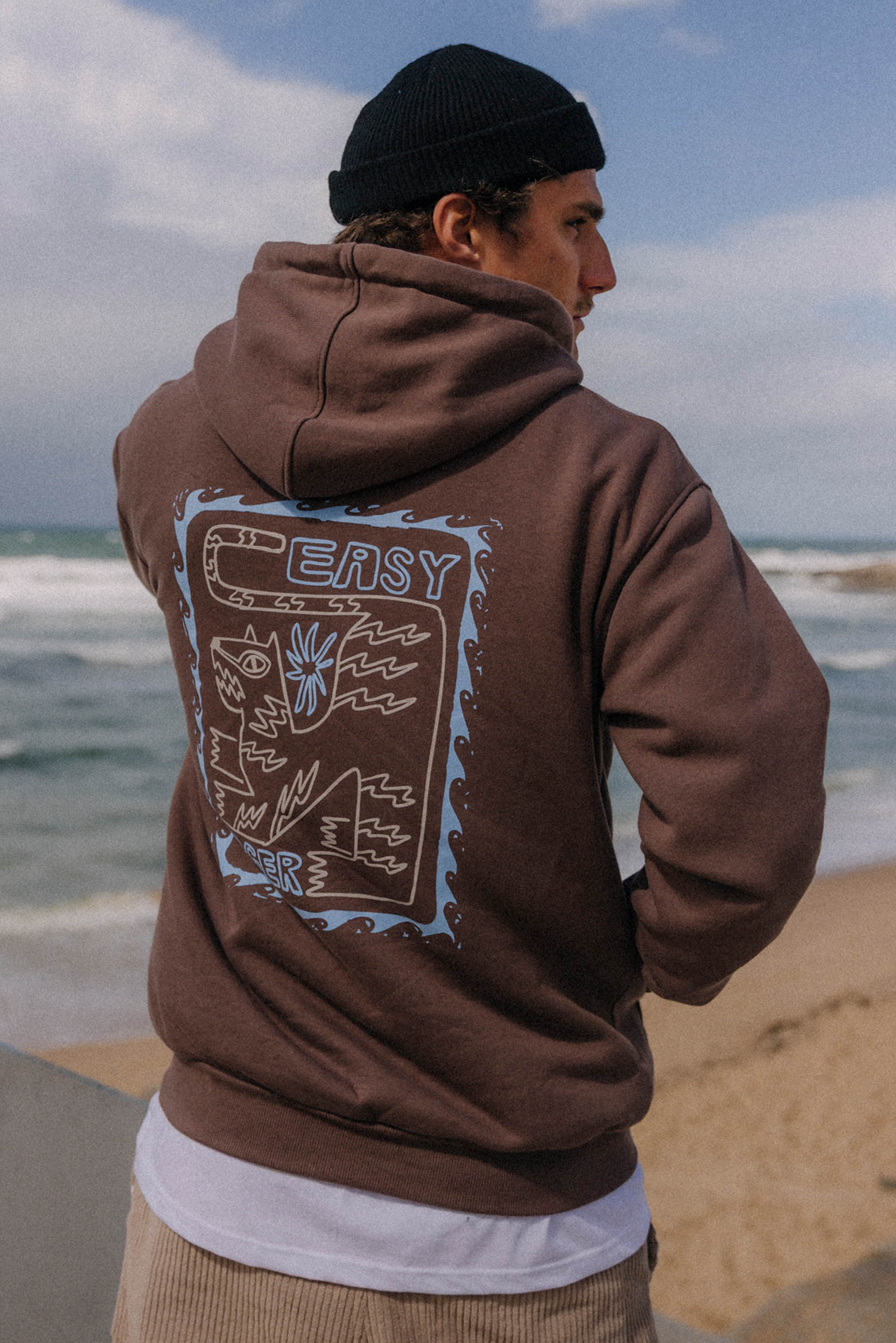 BLUZA EASY TIGER BROWN