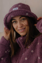 KAPELUSZ LUCKY DAISY LAVENDER BUCKET