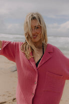 KOSZULA FUNKY MALINA