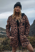 KURTKA PANTHER BROWN RAIN