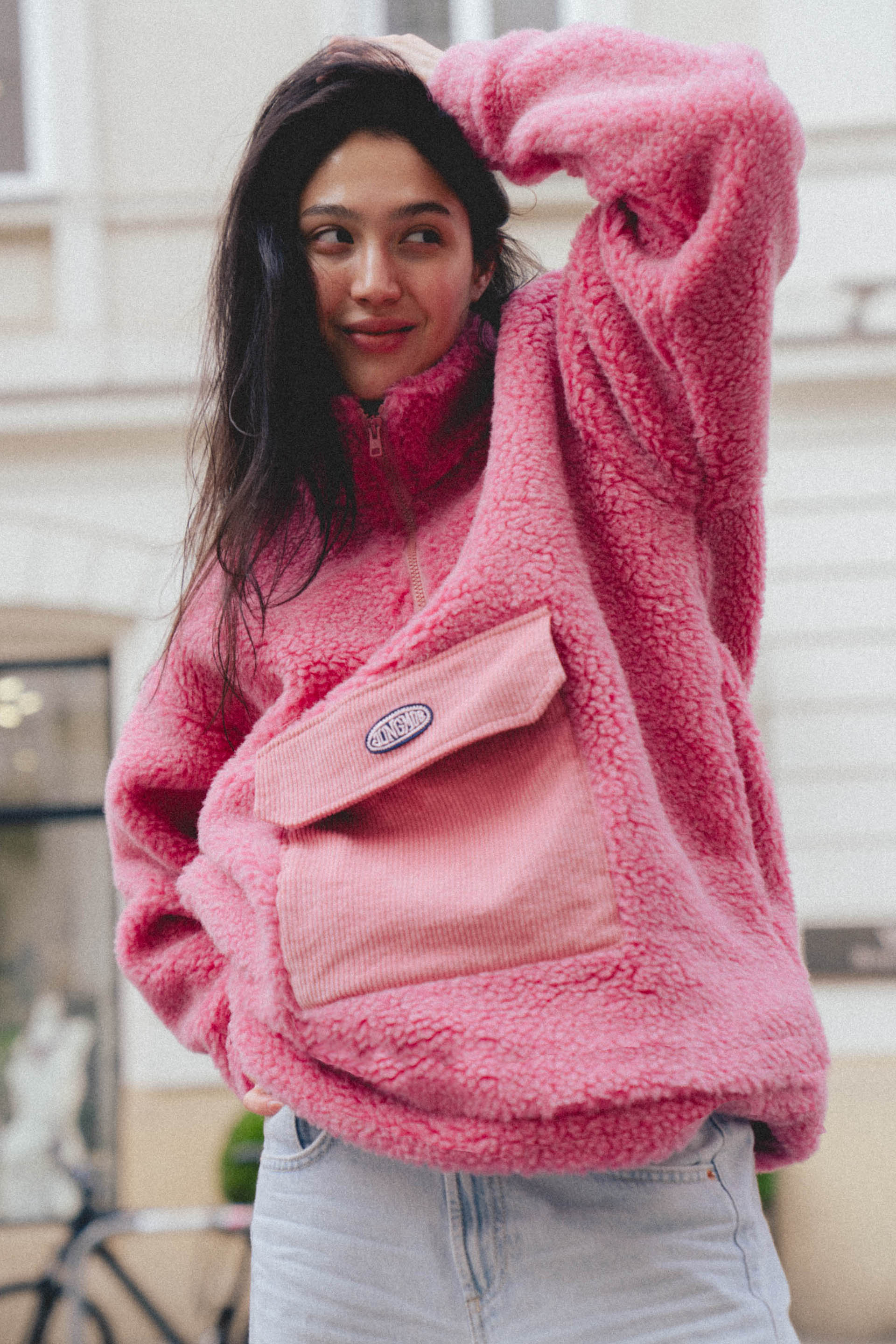 BARANEK TEDDY MERINO PINK