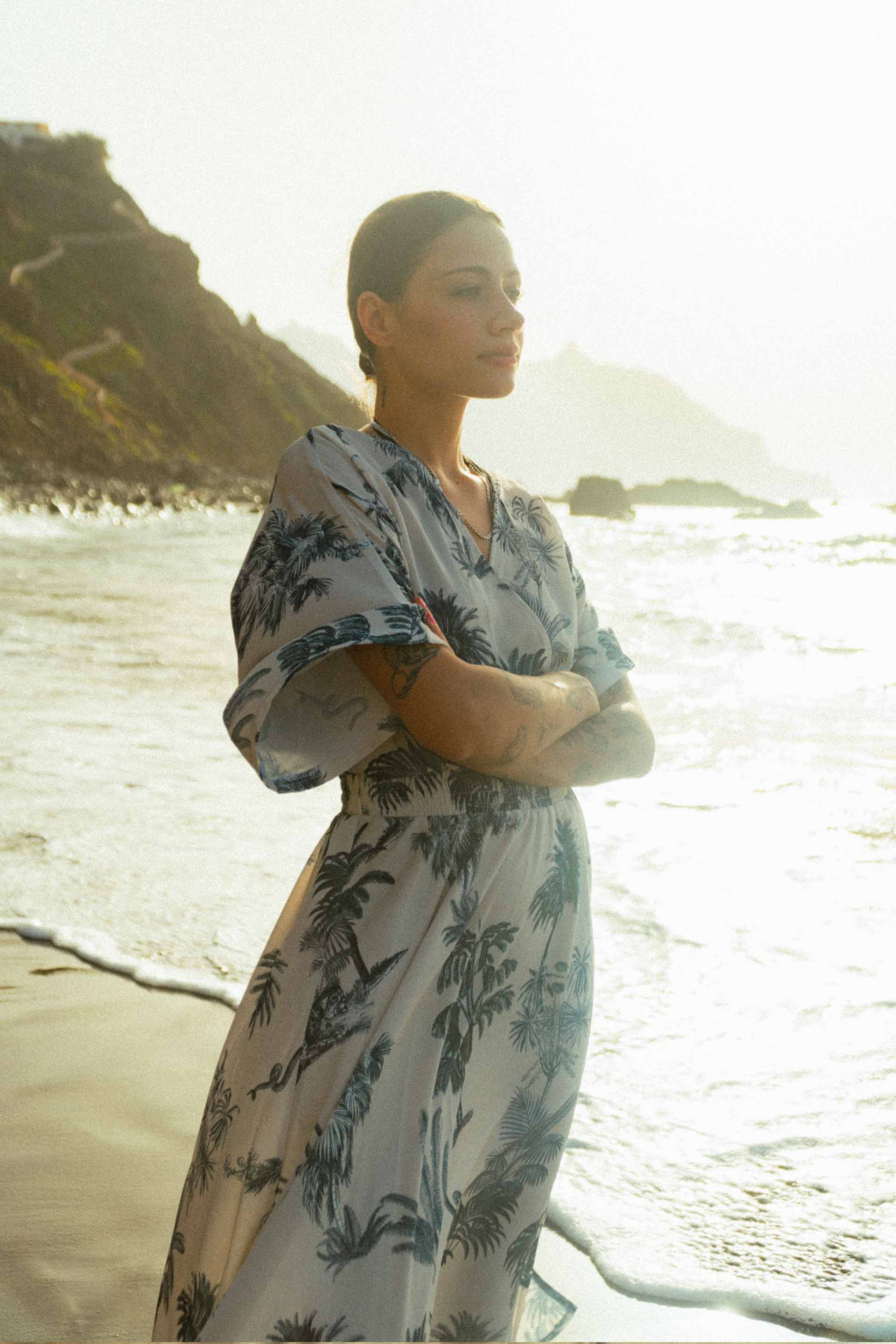 SUKIENKA BALI SAFARI WHITE